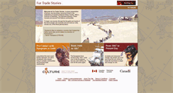 Desktop Screenshot of furtradestories.ca